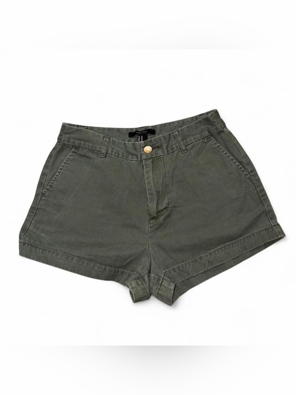 Mini green shorts - Picture 1 of 6